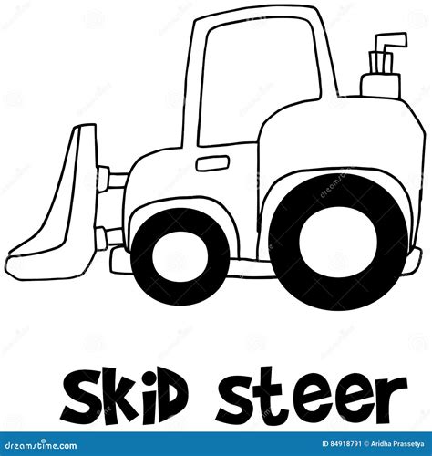 skid steer drawing easy|skid steer images.